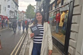 Yorkshire Post features writer Laura Reid doing the Race Across the World experience in York.