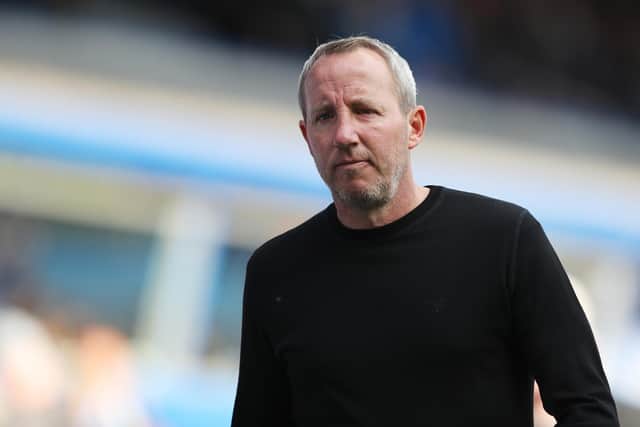 BIRMINGHAM, ENGLAND - APRIL 23: Lee Bowyer, manager of Birmingham City pictured during the Sky Bet Championship match between Birmingham City and Millwall at St Andrew's Trillion Trophy Stadium on April 23, 2022 in Birmingham, England. (Photo by Matthew Lewis/Getty Images)