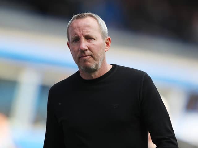 BIRMINGHAM, ENGLAND - APRIL 23: Lee Bowyer, manager of Birmingham City pictured during the Sky Bet Championship match between Birmingham City and Millwall at St Andrew's Trillion Trophy Stadium on April 23, 2022 in Birmingham, England. (Photo by Matthew Lewis/Getty Images)