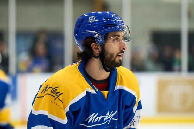 NAP: American import forward Jake Witkowski scored five goals across two nights for Leeds Knights in their double header weekend against Bristol Pitbulls. Picture courtesy of Oliver Portamento