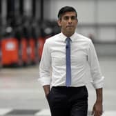 Prime Minister Rishi Sunak during a PM Connect event at the IKEA distribution centre in Dartford, Kent. PIC: Kin Cheung/PA Wire
