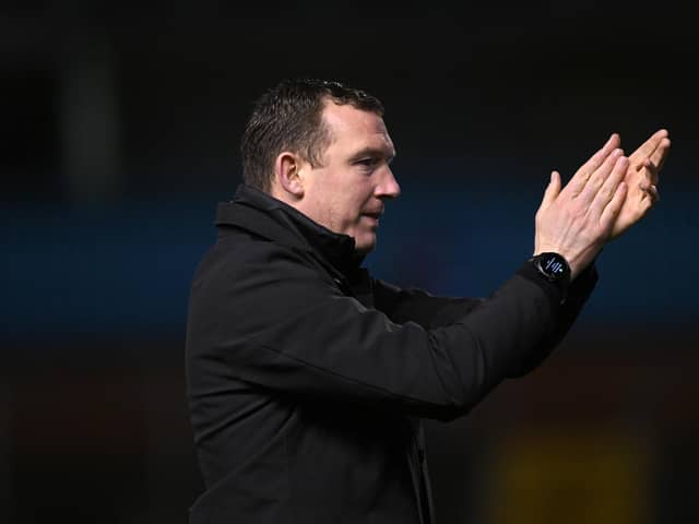 Neill Collins was sacked by Barnsley with just one game of the regular League One season remaining. Image: Stu Forster/Getty Images