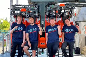 This is why a group of thrill-seekers rode the Hero rollercoaster at Flamingo Land 87 times in one day
ALL CREDIT: Flamingo Land