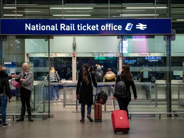 Railway ticket offices are to close to ‘modernise’ the industry (Photo: Getty Images) 