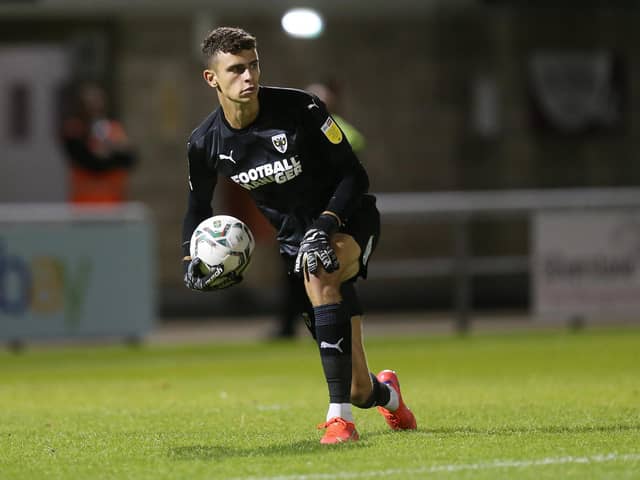 Made five saves to preserve his clean sheet as Wimbledon drew 0-0 at Northampton.