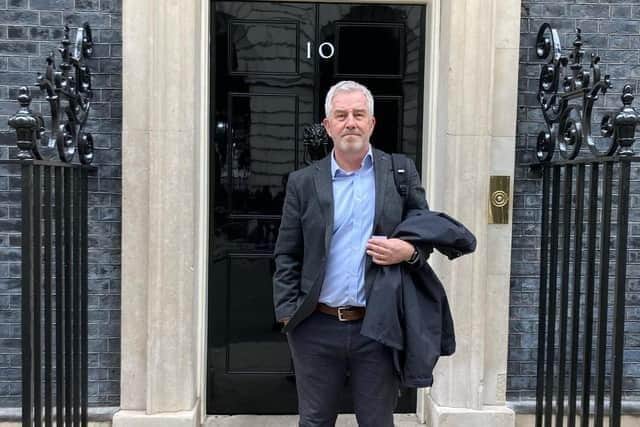 Mike McCarthy at Number 10 Downing Street