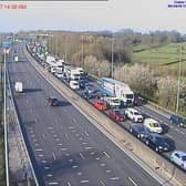 Delays on the M62