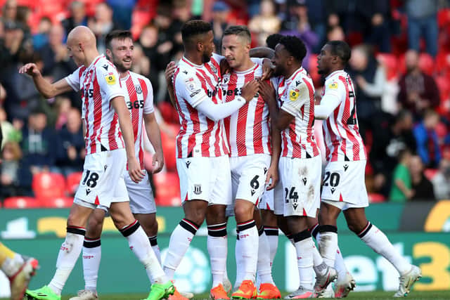 FAMILIAR FACE: Phil Jagielka spoiled the party for Sheffield United at Stoke City as he scored against his former club. Picture: Barrington Coombs/PA Wire.
