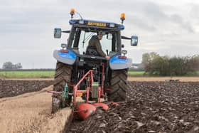 Chris Baines at a previous ploughing match