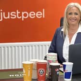 Alison Hobson, managing director and founder of point-of-sale firm Just Peel and plastic-free paper cup brand Cupapeel.
