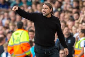 Making it count: Time of possession will be key for Daniel Farke's Leeds United at Leicester. They have created more chances from less time on the ball than the runaway Championship leaders. (Picture: Bruce Rollinson)
