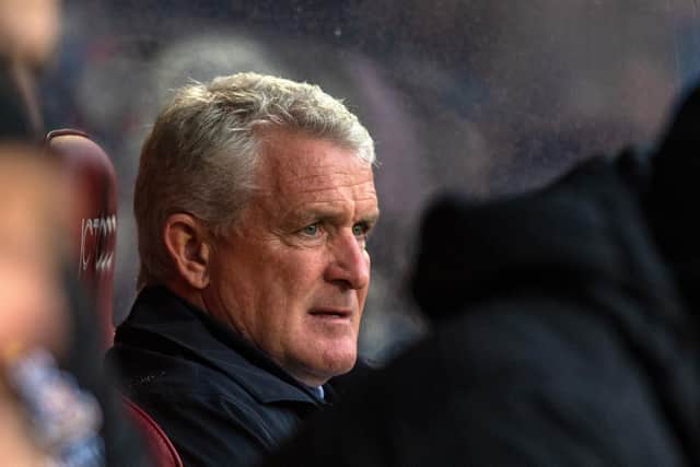 Mark Hughes's Bradford did not have a shot on target in the defeat at Carlisle (Picture: Bruce Rollinson)