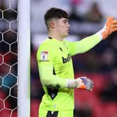 Doncaster Rovers loanee Tommy Simkin, pictured in action for parent club Stoke City. (Photo by Alex Livesey/Getty Images)