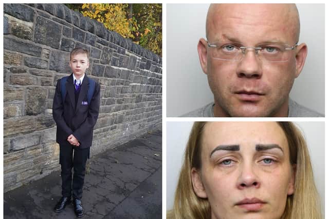 Agnieszka Kalinowska, 36, and Andrezej Latoszewski, 38, were sentenced today at Leeds Crown Court for the murder of Sebastian Kalinowski, 15, on Thursday November 3, 2022.
