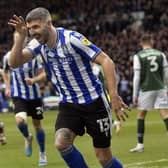 Callum Paterson celebrates after scoring the only goal for Sheffield Wednesday in last weekend's win over Plymouth. (Picture: Steve Ellis)
