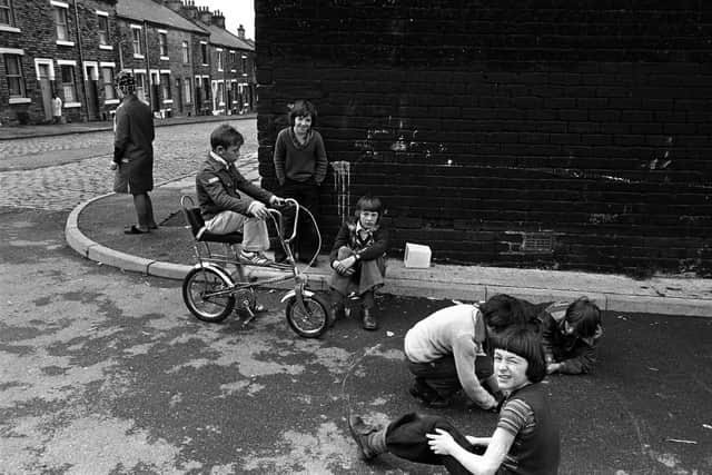 Street Corner Bradford 1977