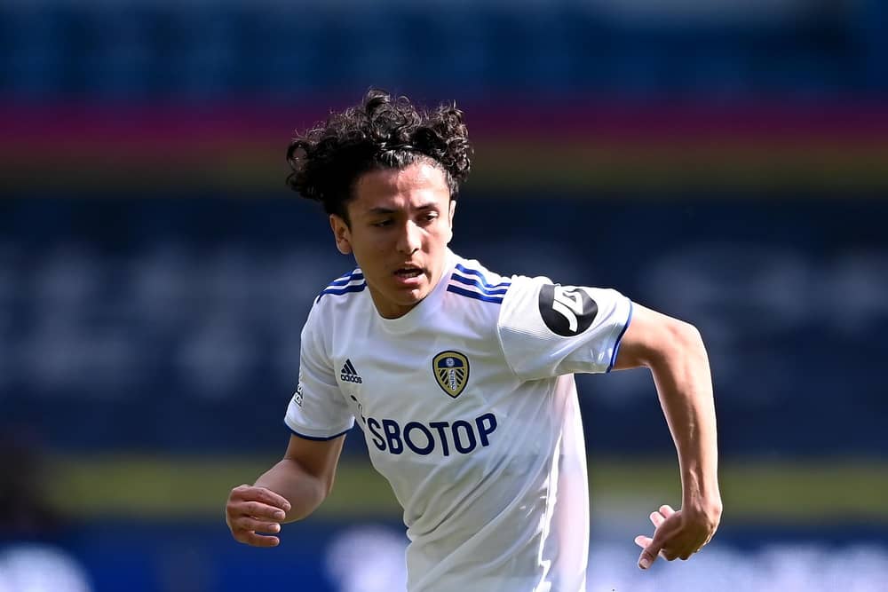 Ian Poveda joined Blackpool on a season-long loan from Leeds last month. Picture: Laurence Griffiths/Getty Images.