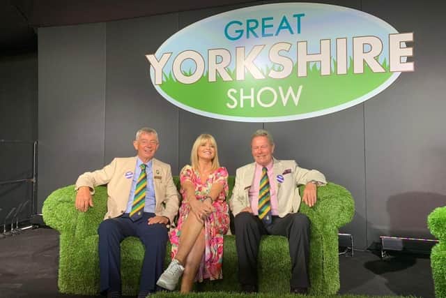 Christine Talbot and the Yorkshire Vet at Great Yorkshire Show