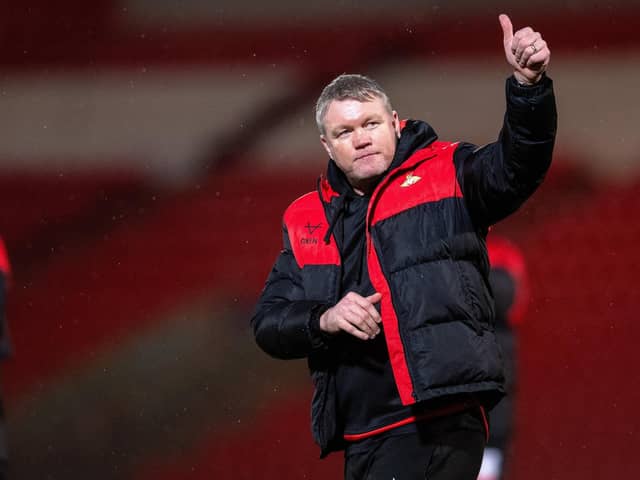BLINKERED: Doncaster Rovers manager Grant McCann