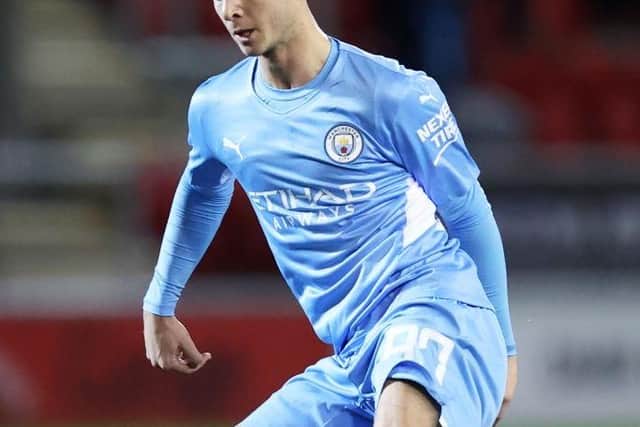 CREATIVE: James McAtee is highly rated as a playmaker at Manchester City
