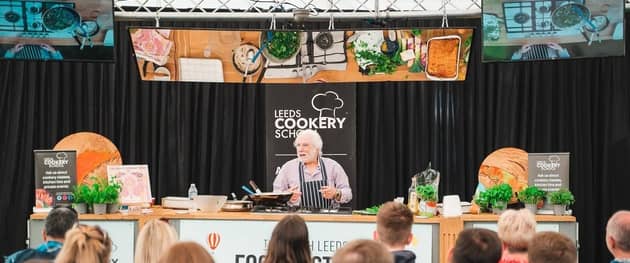 Cookery Theatre. (Pic credit: North Leeds Food Festival)