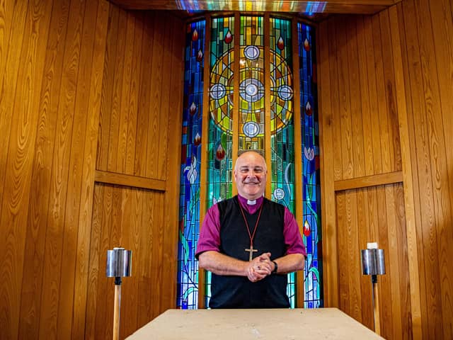Archbishop Stephen Cottrell pictured at the St Paulinus Chapel in Dewsbury Minster last year. PIC: Tony Johnson