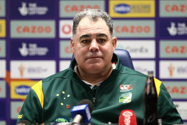 Mal Meninga is not taking Samoa lightly. (Photo by Jan Kruger/Getty Images for RLWC)