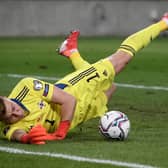 Former Leeds United and Sheffield Wednesday goalkeeper Bailey Peacock-Farrell now plies his trade in Denmark. Image: FABRICE COFFRINI/AFP via Getty Images
