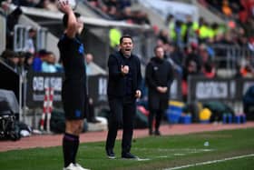 UNHAPPY: Rotherham United coach Leam Richardson says his team does not represent him