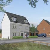 Work on a new £19.5m affordable housing development near Bedale will get underway this month. Picture supplied by Keepmoat.