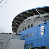 General view of the John Smith's Stadium, home of Huddersfield Town and Huddersfield Giants on March 18, 2020 in Huddersfield, England.