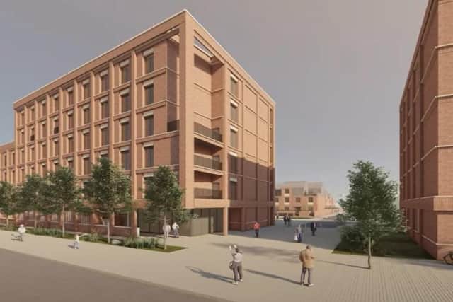 The development could see 130 low-cost homes built on an old industrial site on Kirkstall Road, a short walk west of the city centre.