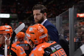 UNDER PRESSURE: Sheffield Steelers head coach Aaron Fox needs to bring silverware home during 2023-24, says owner Tony Smith. Picture courtesy of Dean Woolley/Steelers Media