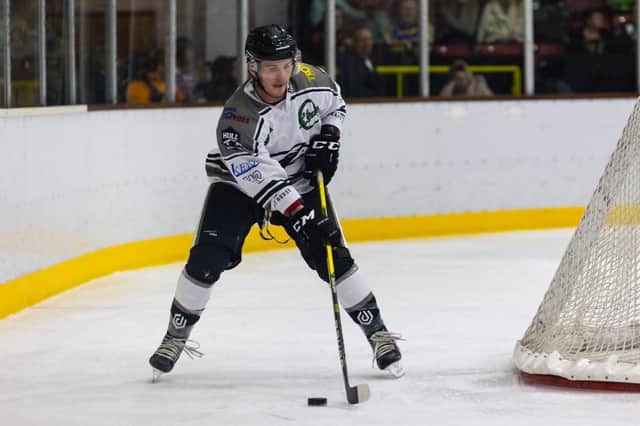 STEPPING UP: Lee Pollitt has made the move NIHL National with Hull Seahawks after five seasons with Blackburn Hawks. Picture: Tony King/Seahawks Media