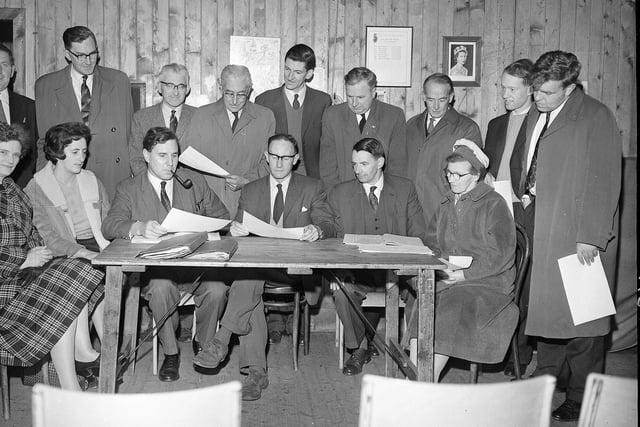 The Davidson Mains and Cramond gala association's Annual General Meeting in October 1963.