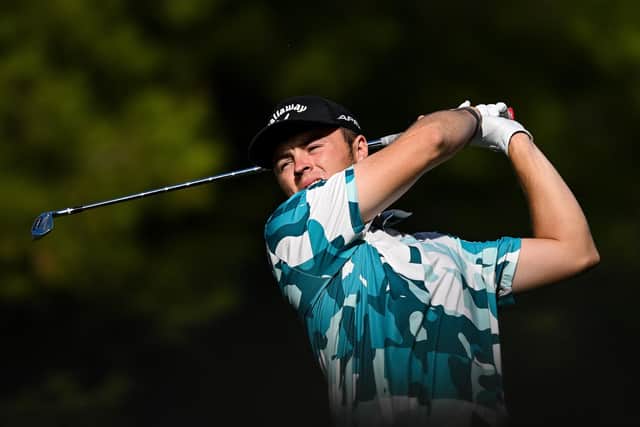 One to watch in 2024 - Doncaster's Joshua Berry who qualified for the DP World Tour as an 18-year-old amateur (Picture: Octavio Passos/Getty Images)