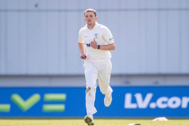 Matt Milnes took four wickets on his Yorkshire debut back in April (Picture: Allan McKenzie/SWPix.com)