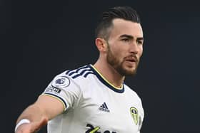 Jack Harrison of Leeds scored in the Cup win at Accrington but is wanted by Leicester City. (Picture: Gareth Copley/Getty Images)