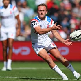 STARTING POINT: Hull KR's Jez Litten, in action for England during Saturday's rout of France. Picture by Peter Keleman/SWpix.com