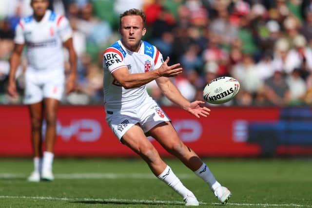 STARTING POINT: Hull KR's Jez Litten, in action for England during Saturday's rout of France. Picture by Peter Keleman/SWpix.com