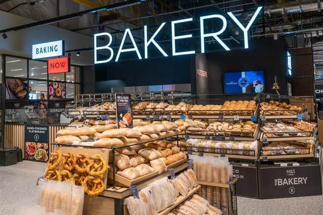 A first look at what the M&S bakery will look like when it's fully completed. (Pic credit: M&S)