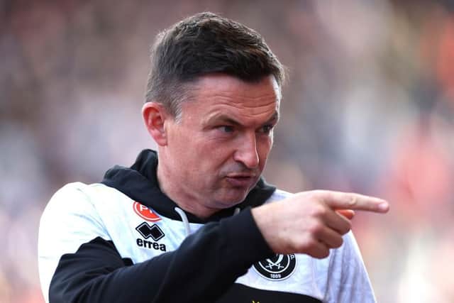HUNGER: Sheffield United manager Paul Heckingbottom has seen good qualities in Rotherham United lately