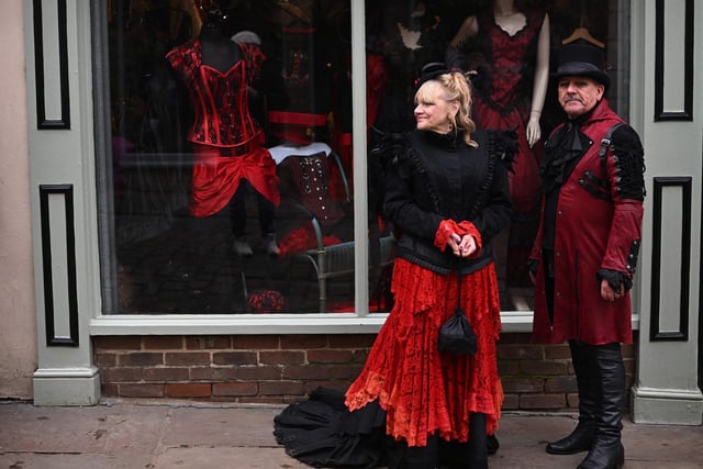 The event attracts visitors from around the world to Whitby