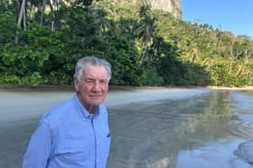 Sir Michael Palin visits the Philippines for a new 5 series. Photo: Paramount/PA  er.