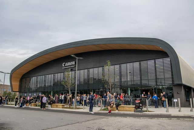 The Canon Medical Arena in Attercliffe, Sheffield the new home of Sheffield Sharks Basketball Team (Picture: Tony Johnson)
