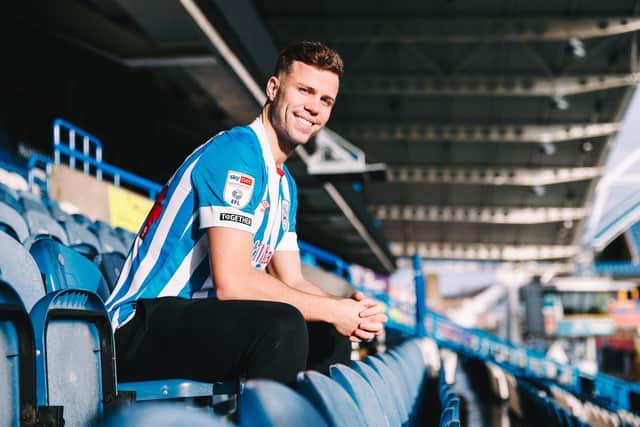Florian Kamberi. Picture courtesy of Huddersfield Town AFC.