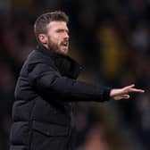 HULL, ENGLAND - NOVEMBER 01: Michael Carrick, Manager of Middlesbrough reacts during the Sky Bet Championship match between Hull City and Middlesbrough at MKM Stadium on November 01, 2022 in Hull, England. (Photo by George Wood/Getty Images)