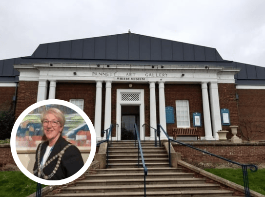 Mayor Sandra Turner, Whitby Town Council.