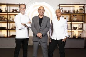 MasterChef: The Professionals judges, Gregg Wallace, Monica Galetti and Marcus Wareing.
