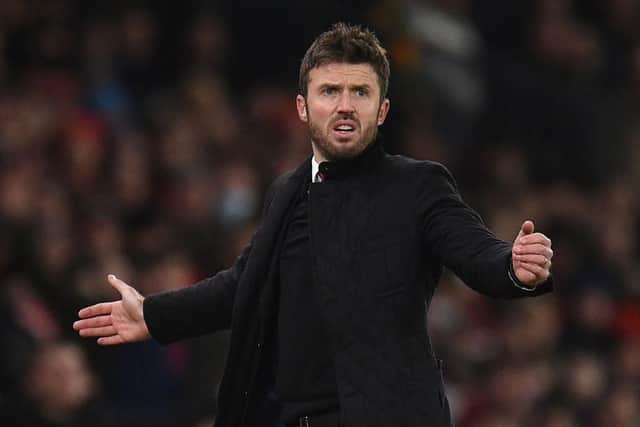 CARETAKER STINT: Michael Carrick was briefly manager of Manchester United last season